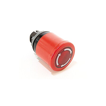 Abb 22MM MODULAR - ILLUM EMERGENCY, 40MM RED MUSH, ILL,  MPMT3-11R